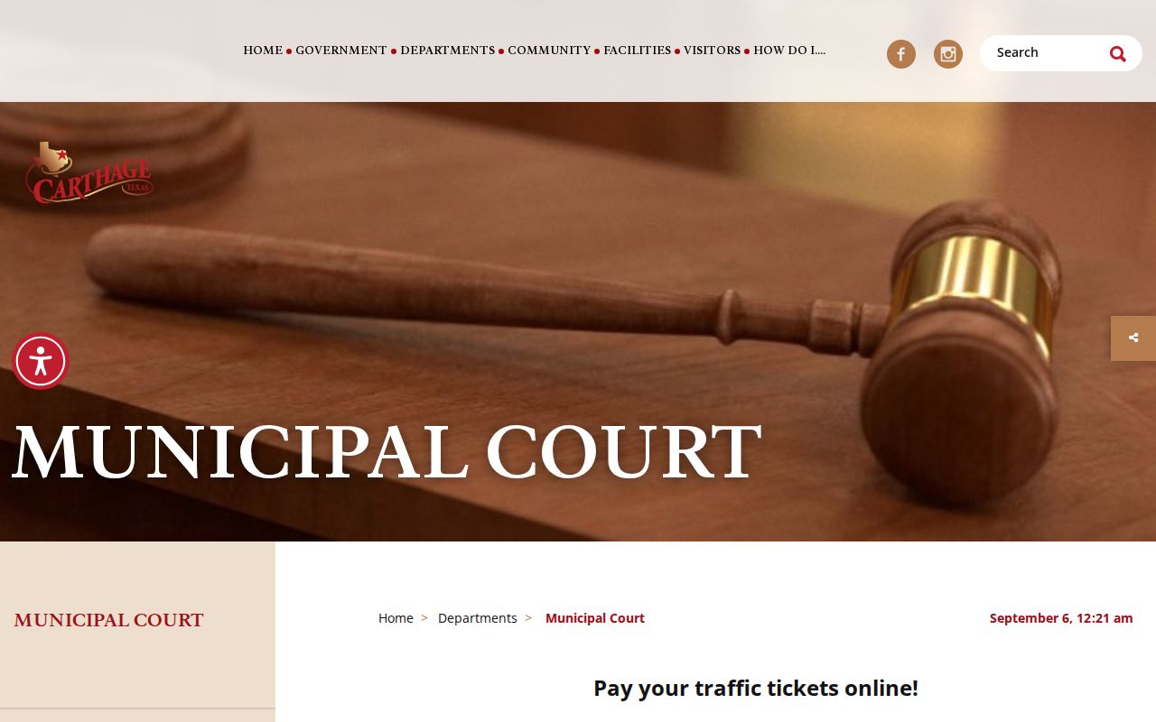 Carthage court docket 2026 dates jurisdiction and citation format